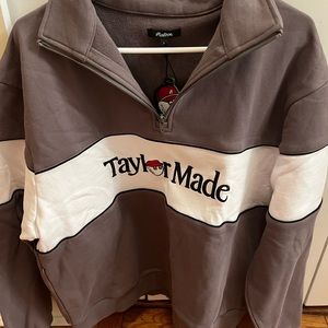 NWT Malbon Golf x TaylorMade Collegiate 1/4 Zip